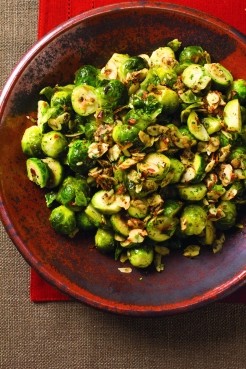 Brussels sprouts amandine
