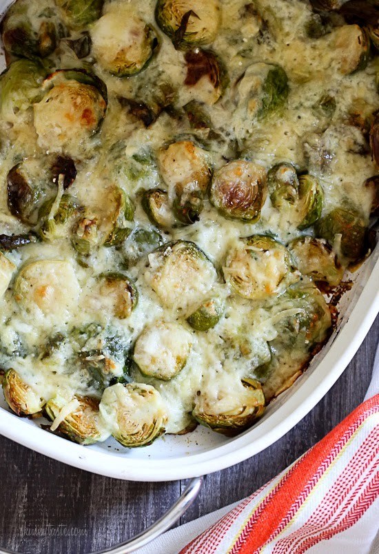 Brussels sprouts gratin