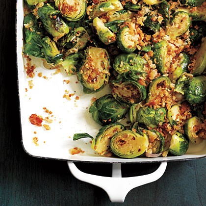 Brussels sprouts gratin