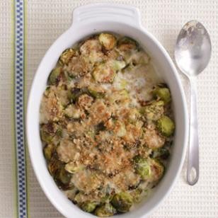 Brussels sprouts gratin