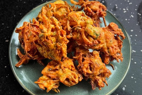 Brussels sprouts pakora