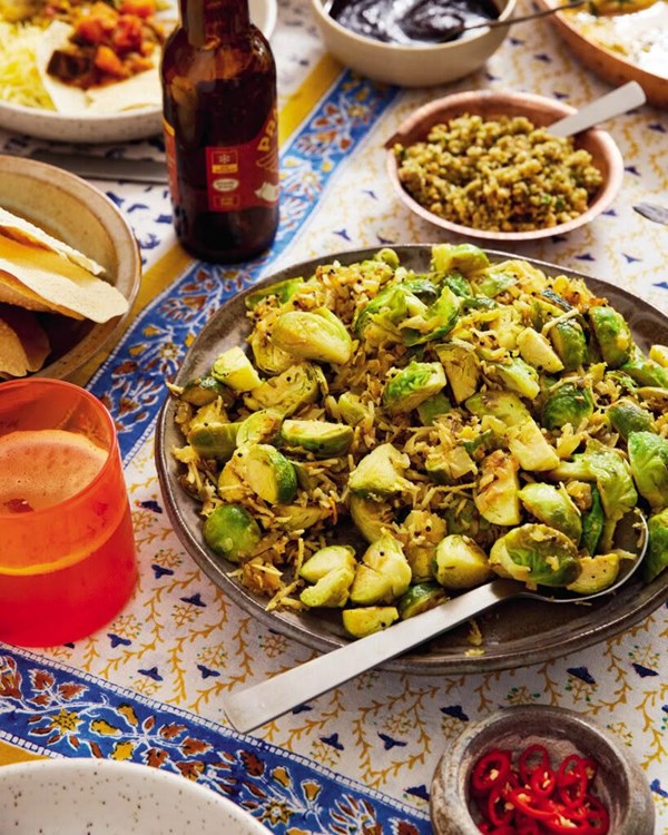 Brussels sprouts poriyal