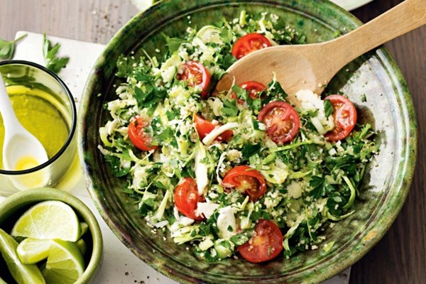 Brussels sprouts 'tabbouleh'
