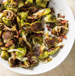 Brussels sprouts with bacon