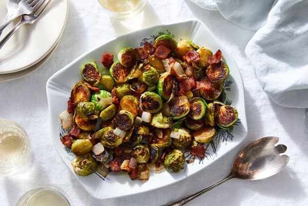 Brussels sprouts with bacon 