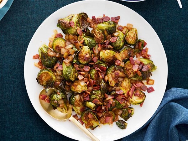 Brussels sprouts with bacon