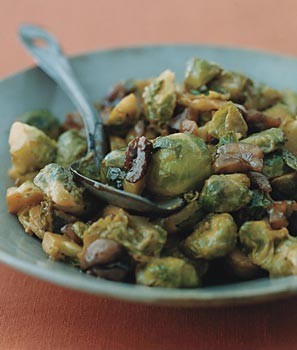 Brussels sprouts with chestnuts