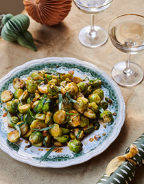 Brussels sprouts with orange and tarragon