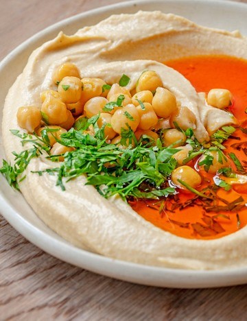 Bubala's hummus with burnt butter