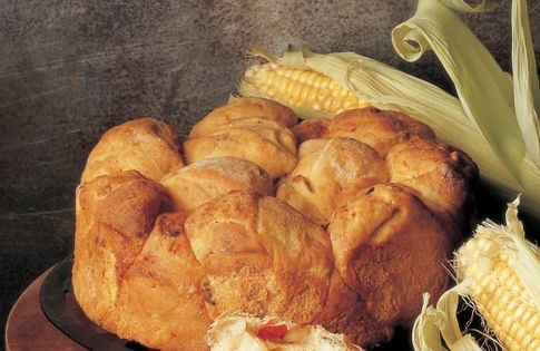 Bubble corn bread