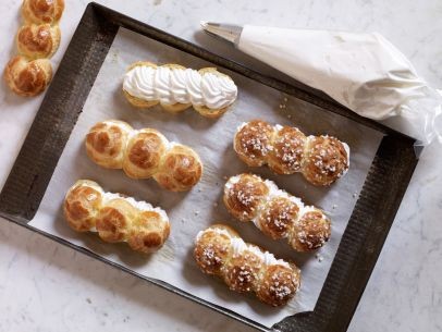 Bubble eclairs