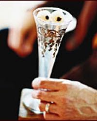 Bubbling cauldron cocktails