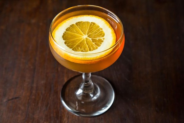 Bubbly Manhattan