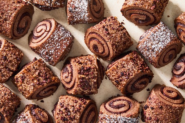 Bûche de Noël cookies 