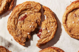 Buckwheat-cardamom chocolate chunk cookies