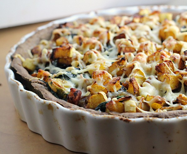 Buckwheat harvest tart