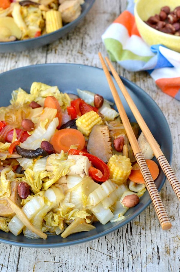 Buddha’s delight: Chinese stir-fry