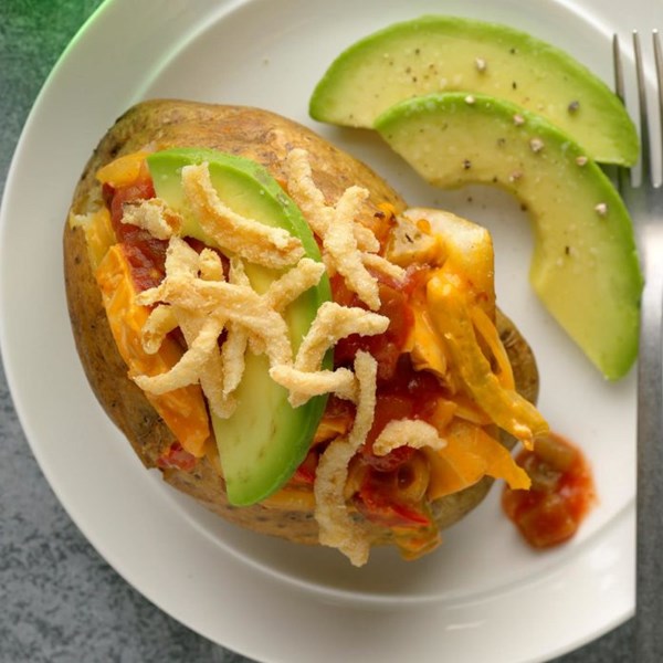 Buenos dias baked potatoes