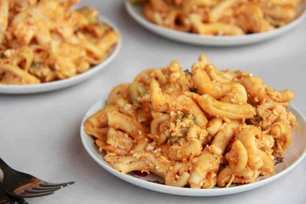 Buffalo broccoli pasta