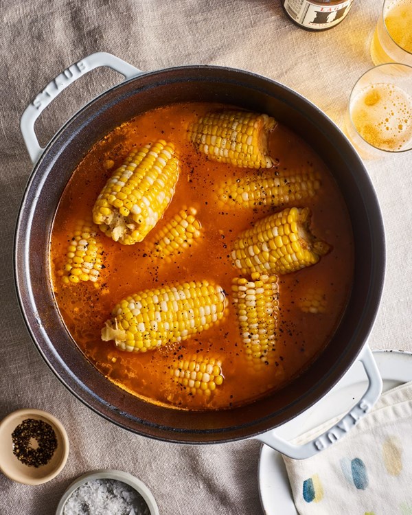 Buffalo butter bath corn