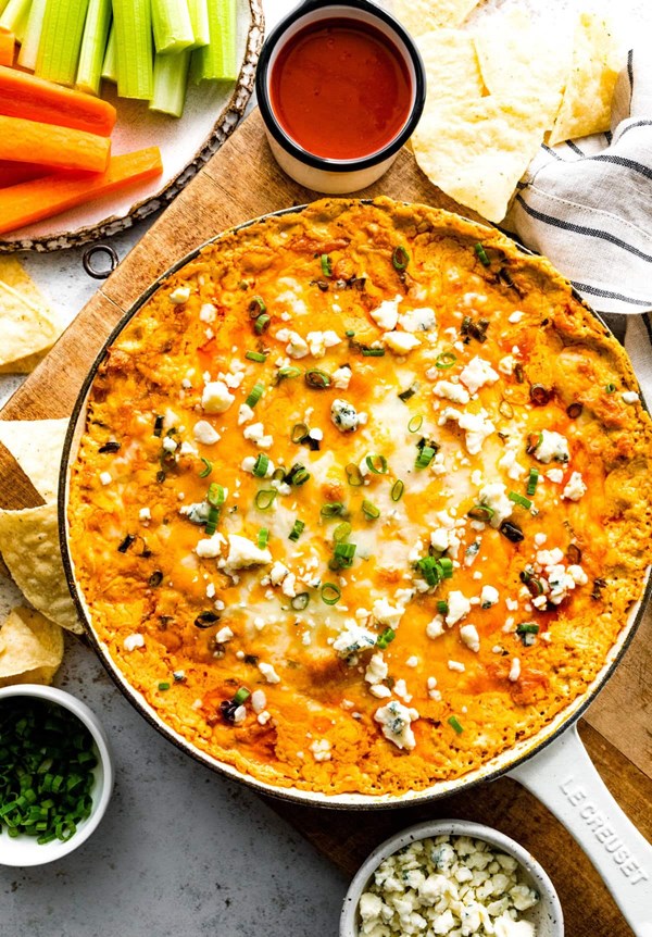 Buffalo chicken dip