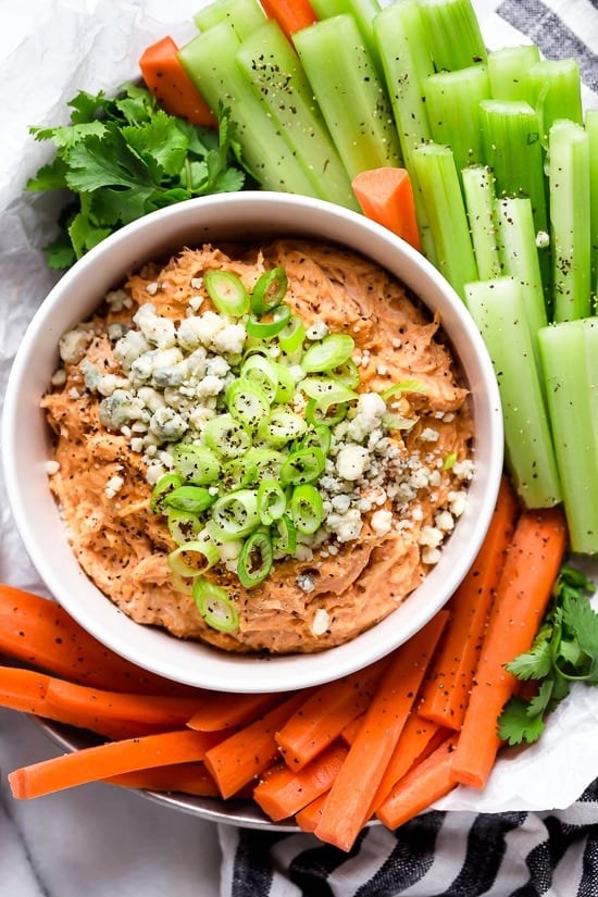 Buffalo chicken dip