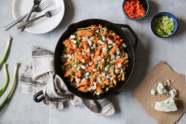 Buffalo chicken fries