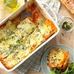 Buffalo chicken lasagna