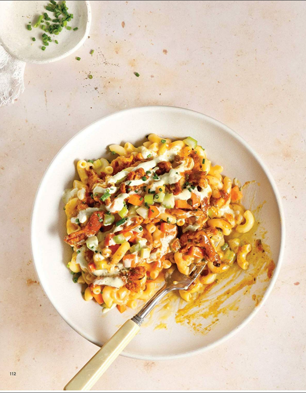 Buffalo chicken mac n' cheese