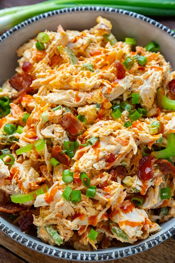 Buffalo chicken salad