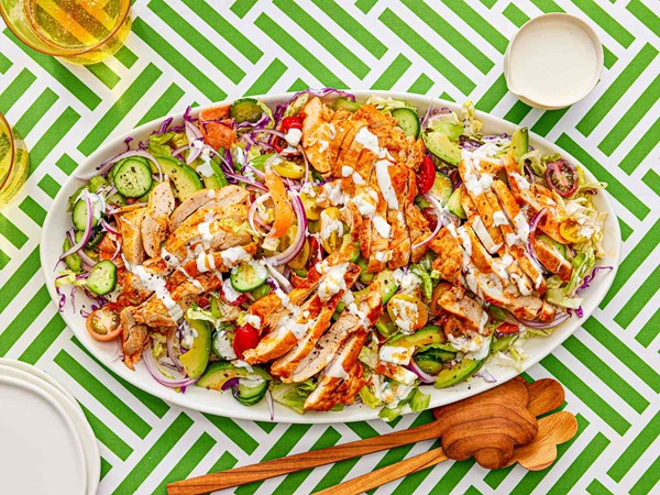 Buffalo chicken salad