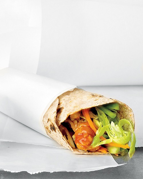 Buffalo chicken wrap