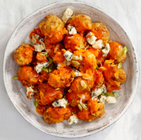 Buffalo fried potatoes