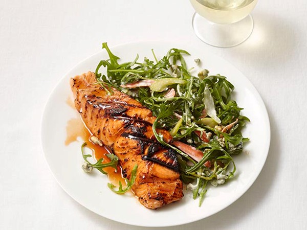 Buffalo-style salmon