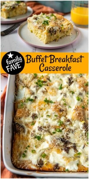 Buffet breakfast casserole