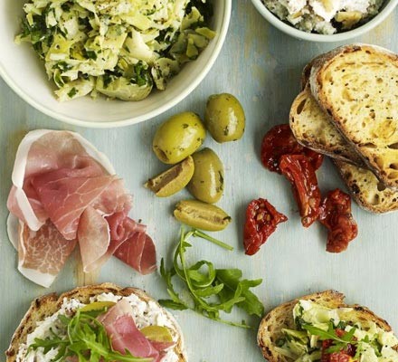 Build-your-own-bruschettas
