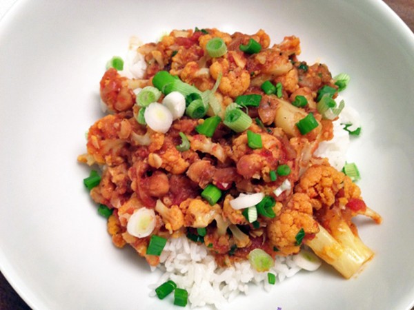 Build your own vegetable curry