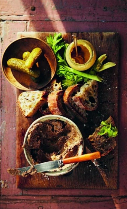 Bulgarian mushroom and walnut pâté