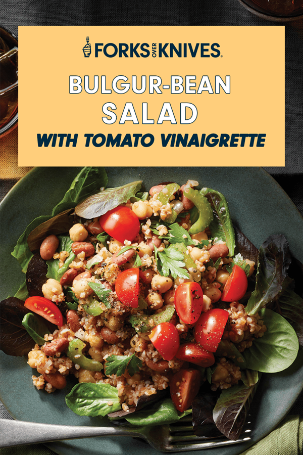 Bulgur-bean salad