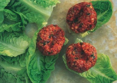 Bulgur patties (Kisir)