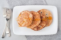 Bulgur-ricotta pancakes