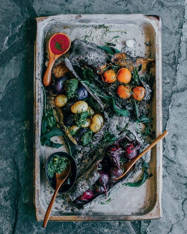 Bull kelp vegetables