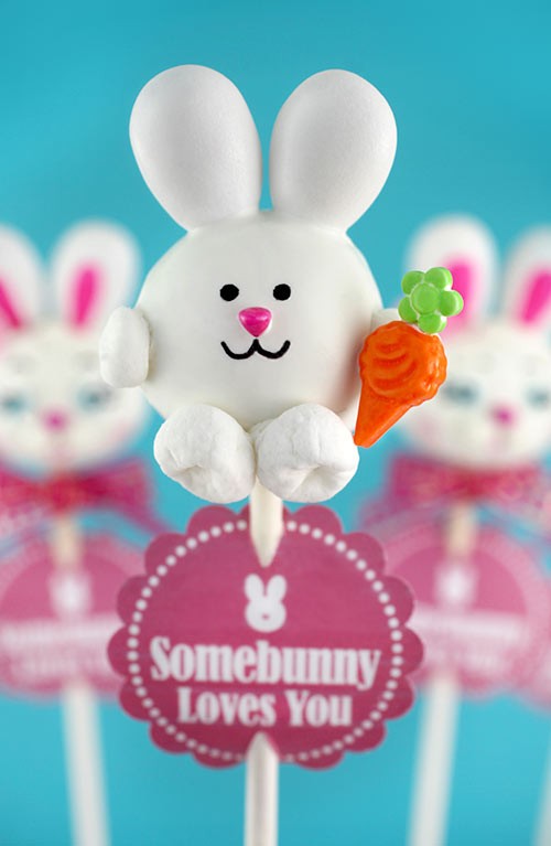 Bunny cake pops 3