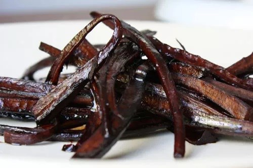 Burdock kinpira & pickled burdock 