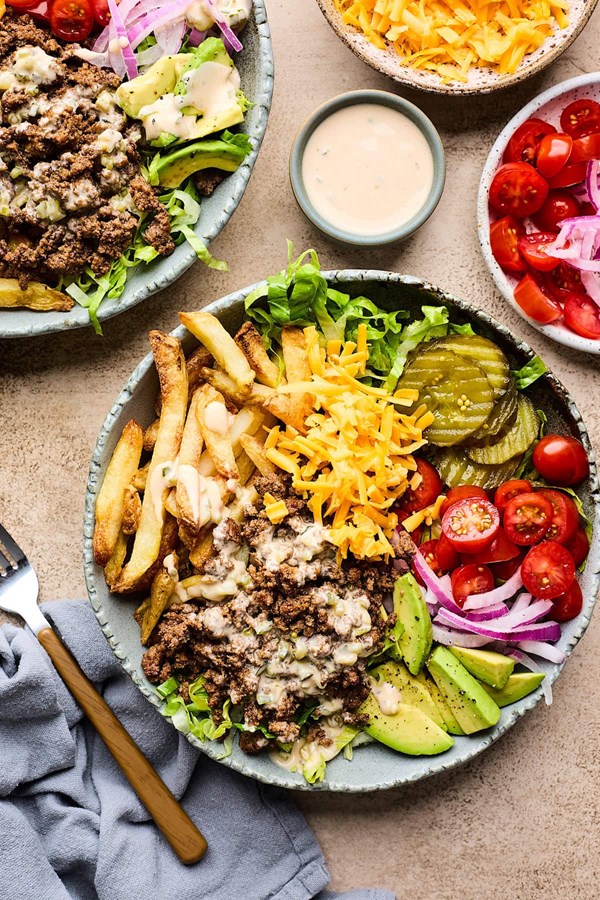 Burger bowls