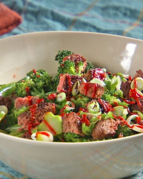 Burger salad