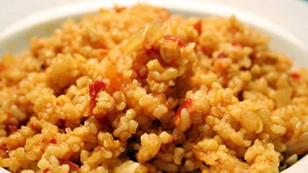 Burghul pilav