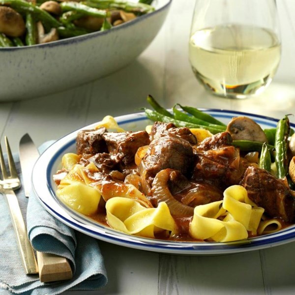 Burgundy beef