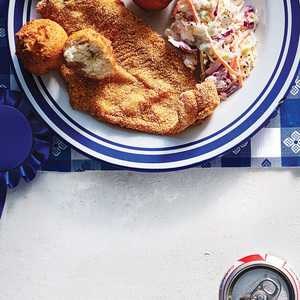 Burk's farm-raised catfish fry