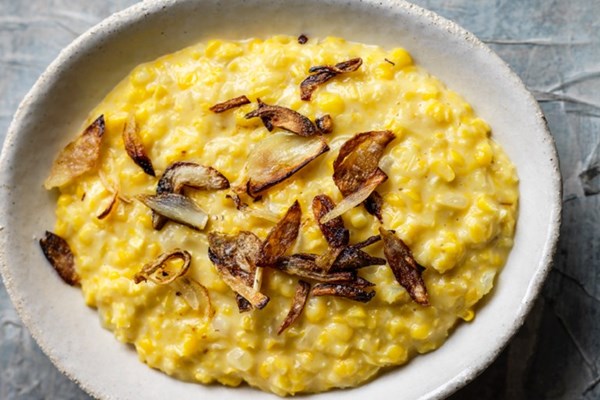  Burmese creamed corn with onions